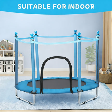 UNICORN Trampoline with Enclosure 140*117cm Indoor Fitness Workout Exercise Equipment