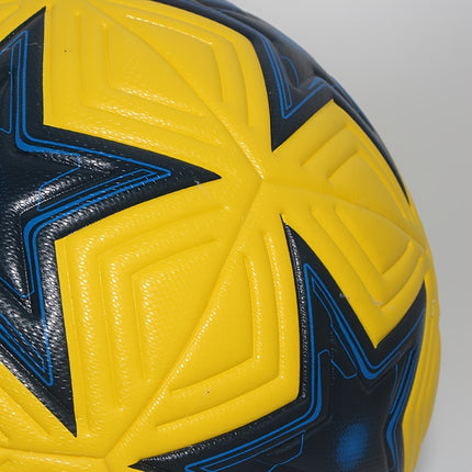 UNICORN Soccer Ball with Star Patterns High Quality Seamless Football size 5