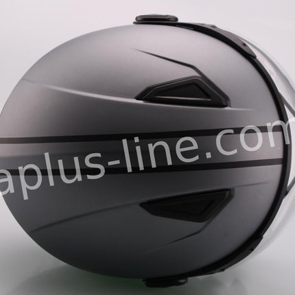 Scooter bromfiets zomerhelm jet helm vito moda notte roof boxer maten xs s m l xl xxl | Scooterhelm