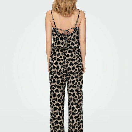 UNICORN Women's jumpsuit leopard print brown black red green pink xs s m l xl xxl