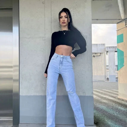 UNICORN Women's jeans light blue xs s m l xl