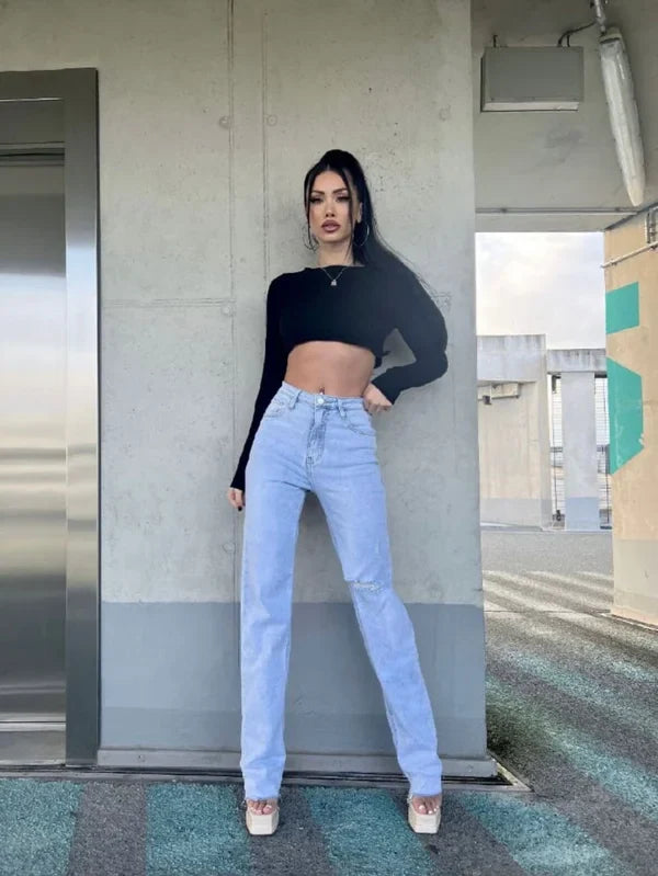 UNICORN Women's jeans light blue xs s m l xl