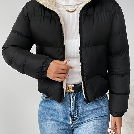 UNICORN Women's Autumn/Winter Thickened Lined Long Sleeve Padded Coat s m l xl