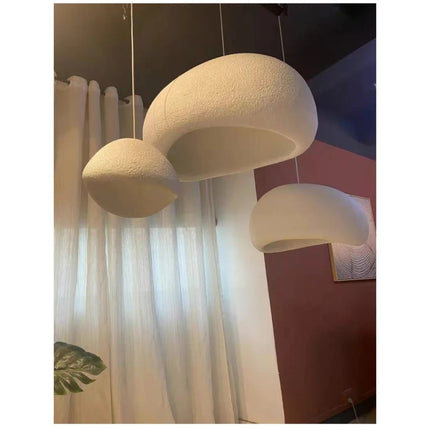 UNICORN 40cm Japanese-style Bird-nest Shaped Ceiling Lampshade white