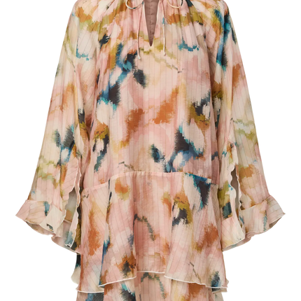 YAS Soara dress shadow grey