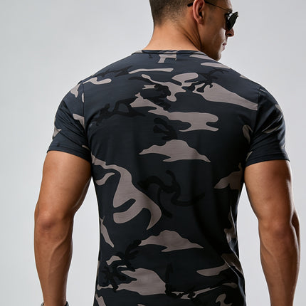 UNICORN Camouflage Short-Sleeve T-Shirt Daily Versatile Wear s m l xl