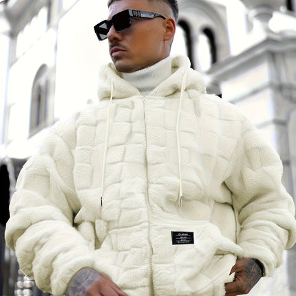 UNICORN Thickened Hooded Warm Long Sleeve Jacket, Comfortable Outerwear