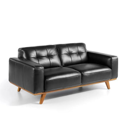 UNICORN Two-seater leather sofa, length 181cm, width 95cm, height 78cm