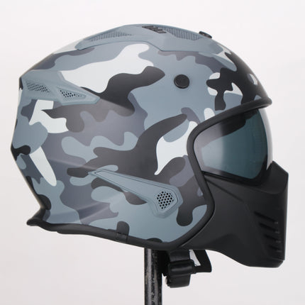 Scooter bromfiets zomerhelm jet helm vito bruzano roof boxer maten xs s m l xl xxl | Scooterhelm