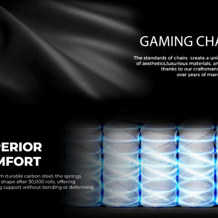 UNICORN Ergonomic Mesh Office Gaming Chair With Lumbar Support And Footrest