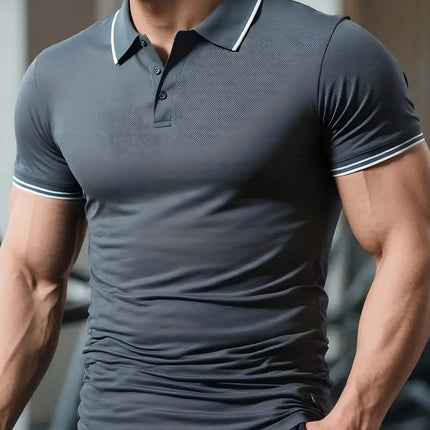 UNICORN Men'S Quick-Dry Polo Shirt with a Collar for Summer Breathable s m l xl xxl