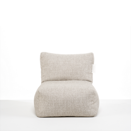UNICORN Lounge chair pouf beanbag velvet 48 x 48 x 50 x 23 width x depth x back height x seat height green gray dark gray blue light gray yellow gold beige white green