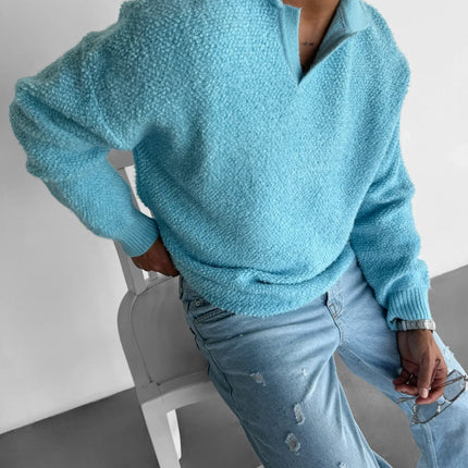 UNICORN Men's sweater green white blue brown gray black light blue s m l xl xxl