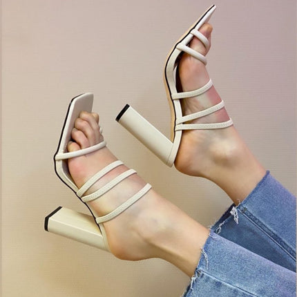 UNICORN Women's heels beige 36 37 38 39 40 41