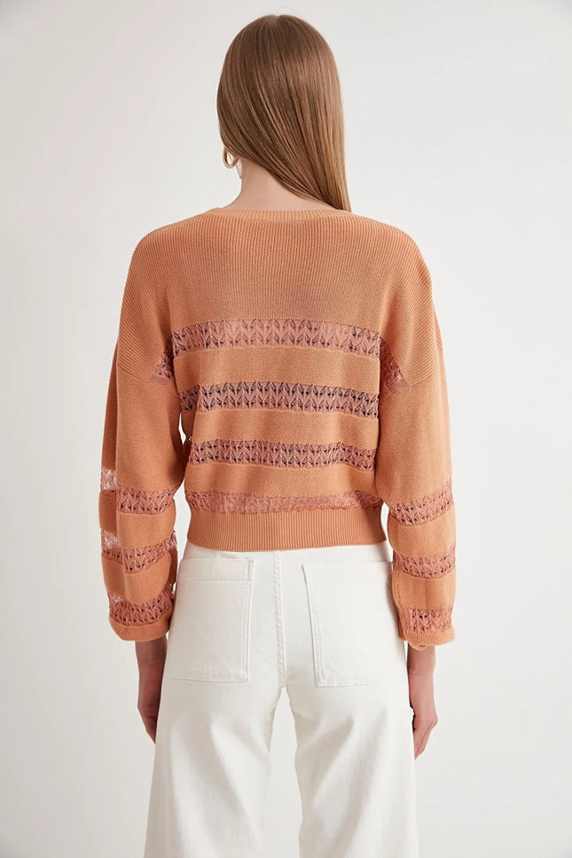 UNICORN Women's sweater orange s m l