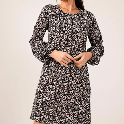 UNICORN Women's floral dress black s m l xl