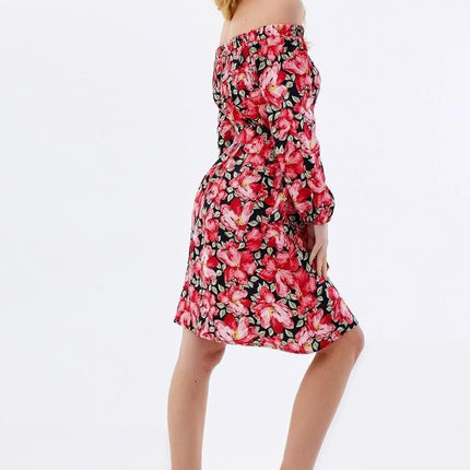 UNICORN Women's dress floral pattern purple pink s m l