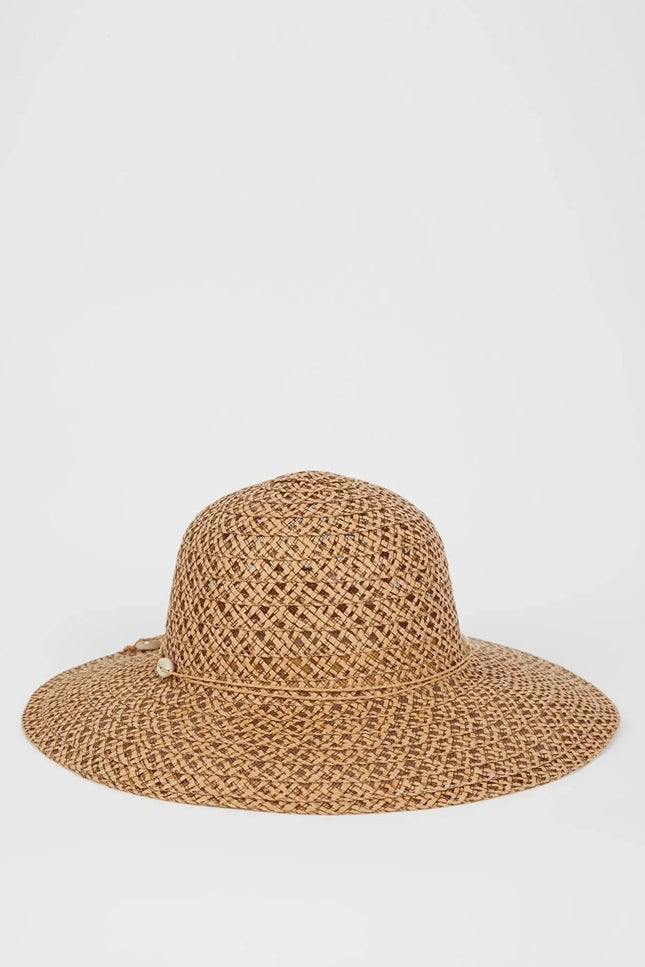 UNICORN Ladies beach hat beige one size