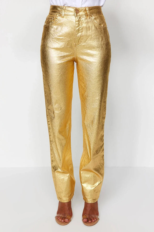 UNICORN Women's trousers gold silver xxs xs s m l xl