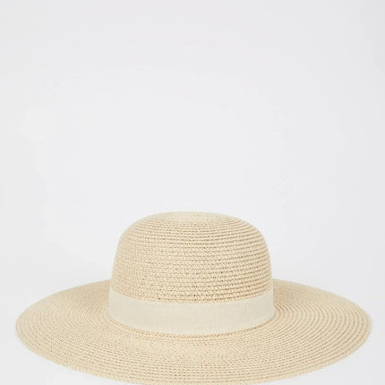 UNICORN Women's beach hat white beige brown one size