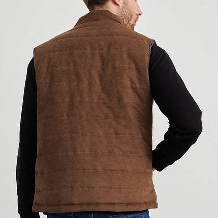 UNICORN Men's jacket bodywarmer dark brown s m