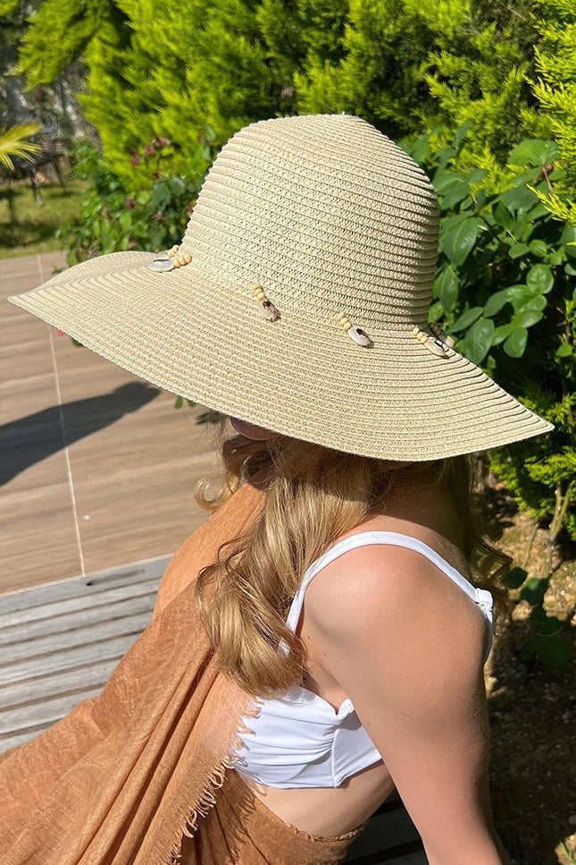 UNICORN Women's summer straw hat beige one size