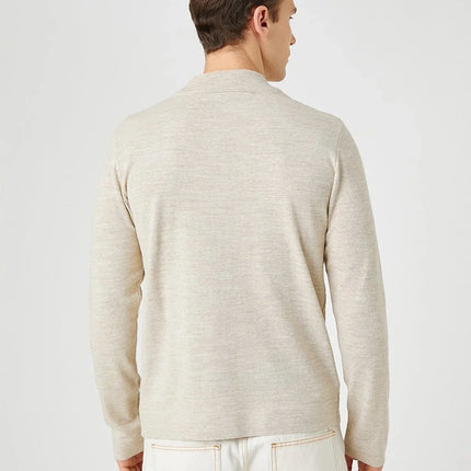 UNICORN Men's knitted sweater beige black s m l xl