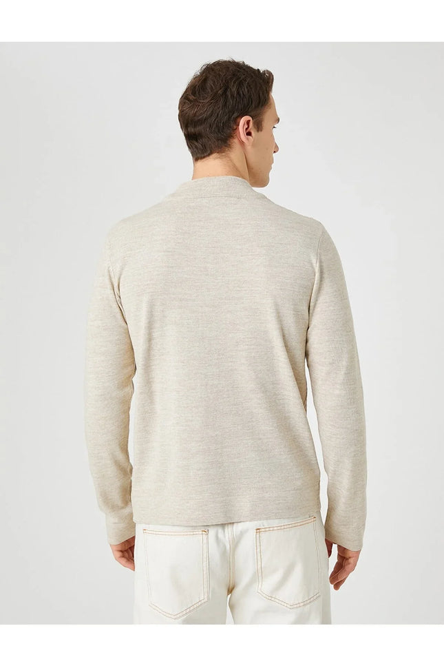 UNICORN Men's knitted sweater beige black s m l xl