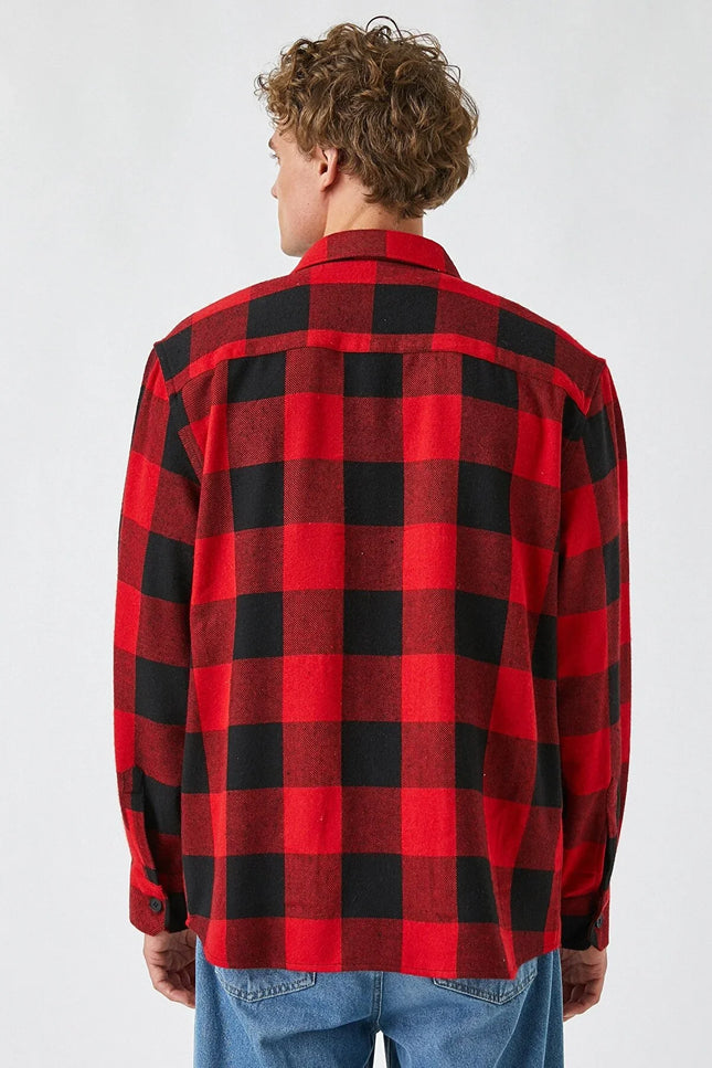 UNICORN Men's overcoat red M L XXL