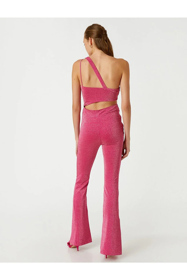 UNICORN Women's jumpsuit glitter pink xs s m l xl