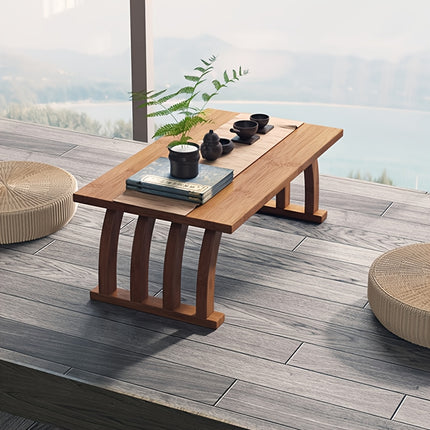 UNICORN Arch-Leg Foldable Solid Wood Tatami Low Table
