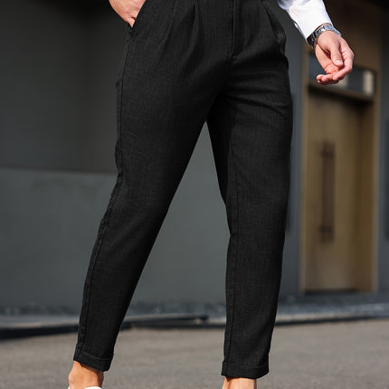 UNICORN Casual Fashion Versatile Suit with Pleated Long Pants s m l xl xxl