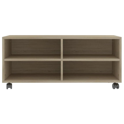 UNICORN TV cabinet modern oak brown Width 90 cm Depth 35 cm Height 35 cm