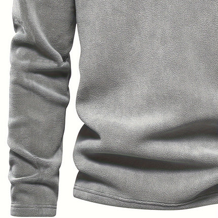 UNICORN Men's Sweatshirt with Stand-Up Collar, Half-Zip, Long Sleeves s m l xl xxl