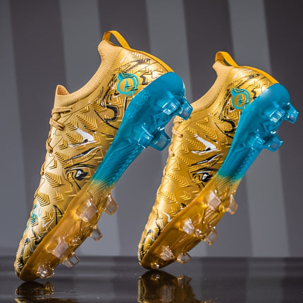 UNICORN Men'S Lightweight High-Top Football Cleats Breathable Synthetic Upper