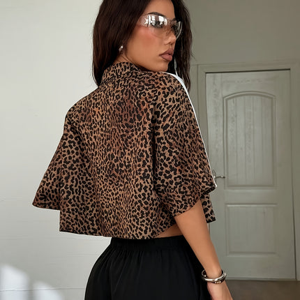 UNICORN Leopard Print Shirt xs s m l xl xxl