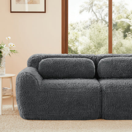 UNICORN U-Shape Modular Sofa, Suitable for Living Room Gray