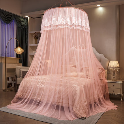 UNICORN Lace Dome Mosquito Net artificial white purple pink blue gray