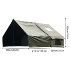 Green 6m² + 6.3m² sky curtain expansion