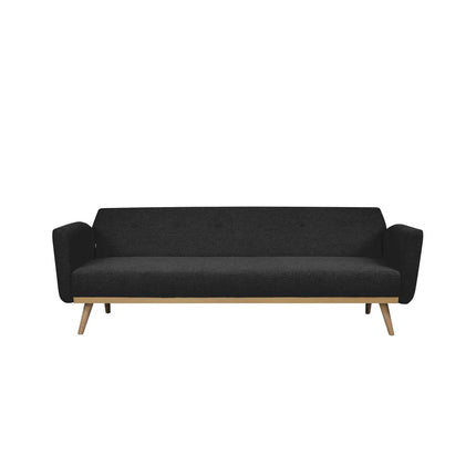 UNICORN Sofa bed gray black 85x212x79