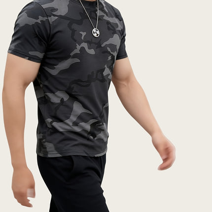 UNICORN Camouflage Short-Sleeve T-Shirt Daily Versatile Wear s m l xl