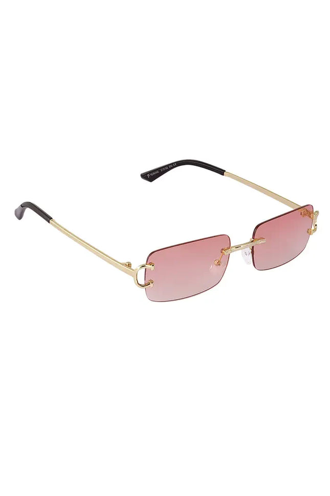 UNICORN Women's Sunglasses Sunbeam - Pink Gold Color One size