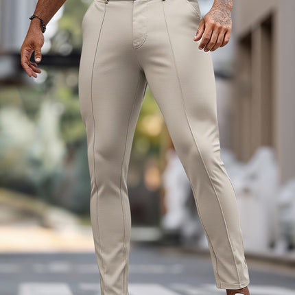 UNICORN Casual Versatile Pants Stretch Comfort Light Business Tapered Leg s m l xl xxl