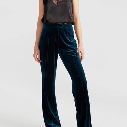 UNICORN Women's velvet trousers dark green xs s m l