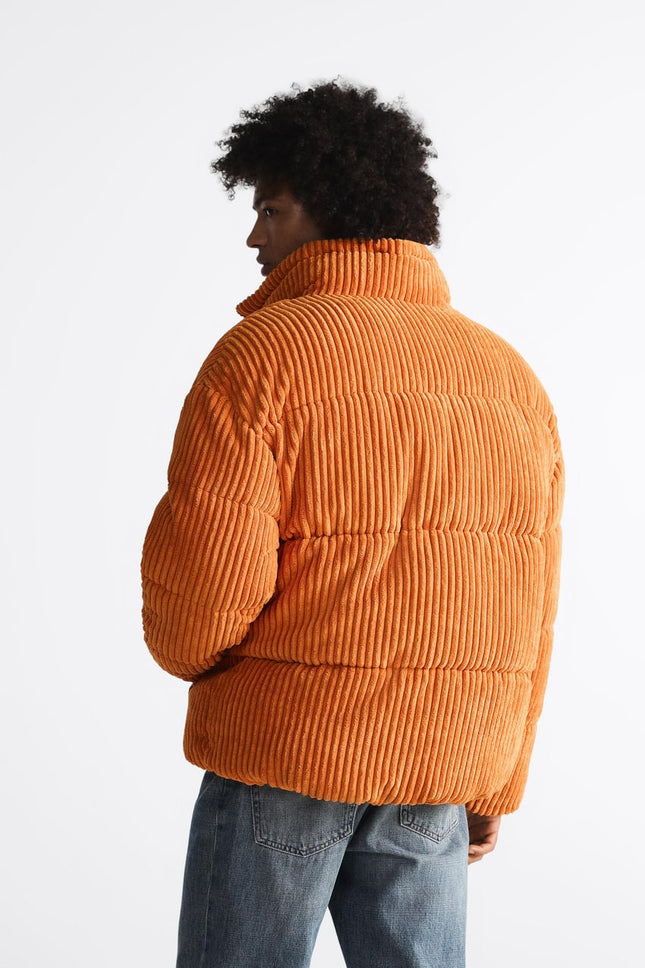 UNICORN men's padded jacket oversized orange s m l xl