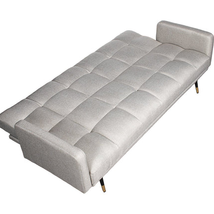 UNICORN Three-seater sofa bed beige gray 193x83x75