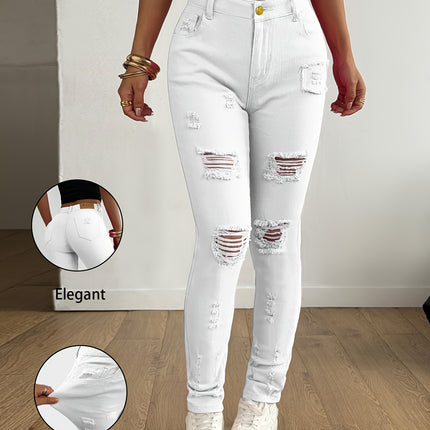 UNICORN Women Elegant Casual Versatile Slim-Fit Candy-Colored Pencil Jeans s m l xl xxl