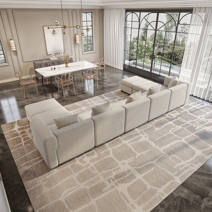UNICORN Modern Modular Sectional Sofa Living Room Furniture Beige