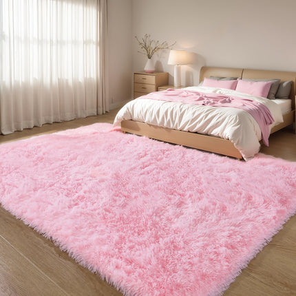 UNICORN Fluffy Area Rugs Living Room Bed Room Pink 220cm*160cm