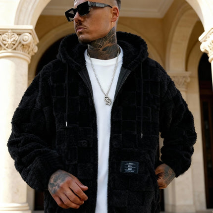 UNICORN Thickened Hooded Warm Long Sleeve Jacket, Comfortable Outerwear